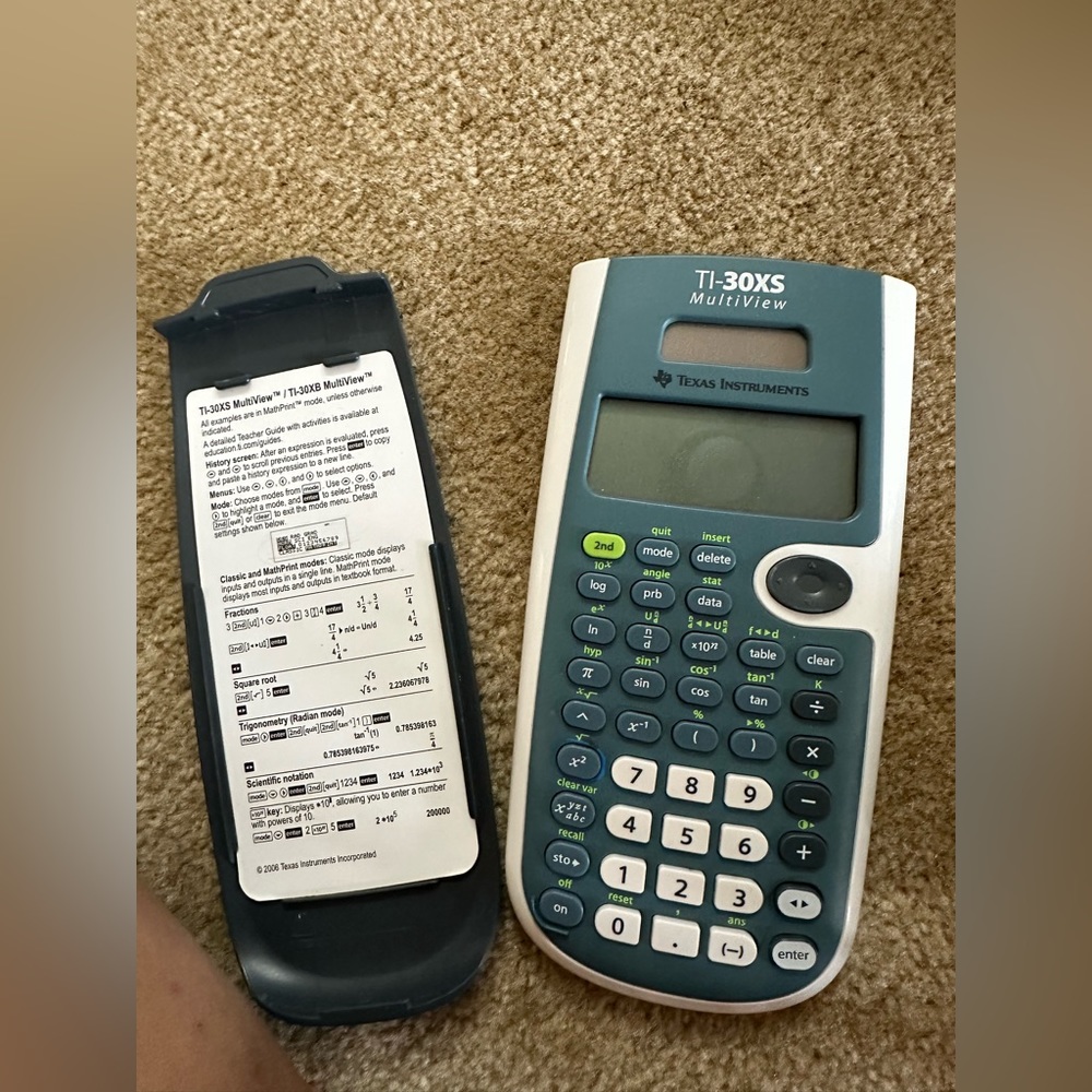 High school/ college calculator! In great shape still! Wasn’t use much!